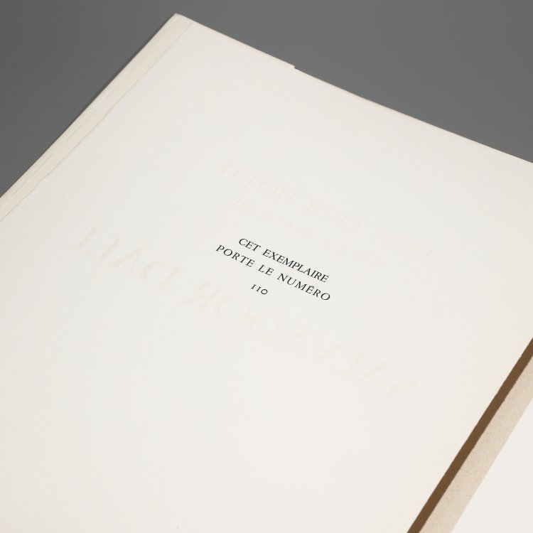 Bild 22 zu Objekt, Don Quixote Map of La Mancha, 1957, Salvador Dal&iacute;, K-14 252