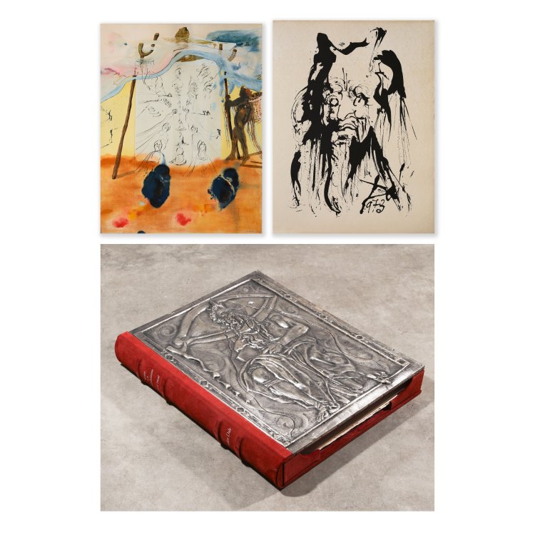 Hauptbild zu Objekt, Map Sigmund Freud Moses and Monotheism, 1974, Salvador Dal&iacute;, K-14 253