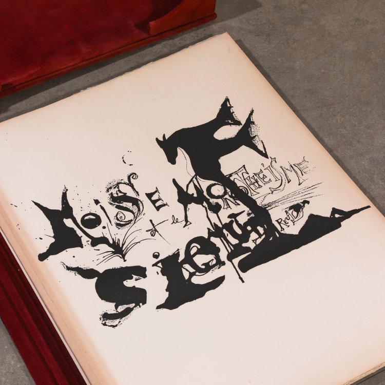 Bild 4 zu Objekt, Map Sigmund Freud Moses and Monotheism, 1974, Salvador Dal&iacute;, K-14 253