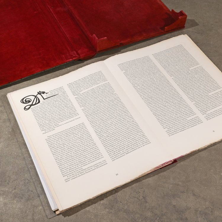 Bild 5 zu Objekt, Map Sigmund Freud Moses and Monotheism, 1974, Salvador Dal&iacute;, K-14 253