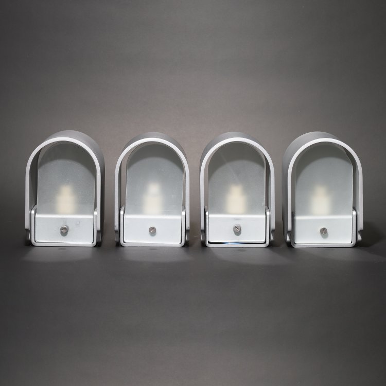 Bild 1 zu Objekt, 4 wall lights model Simple, from the first generation, Tobias Grau, Grau, K-14 661