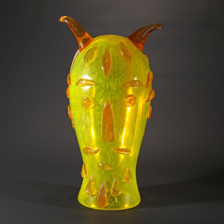 Hauptbild zu Objekt, Tete de Faune, Pablo Picasso (nach), Fucina degli Angeli, Egidio Costantini, Murano, K-14 79