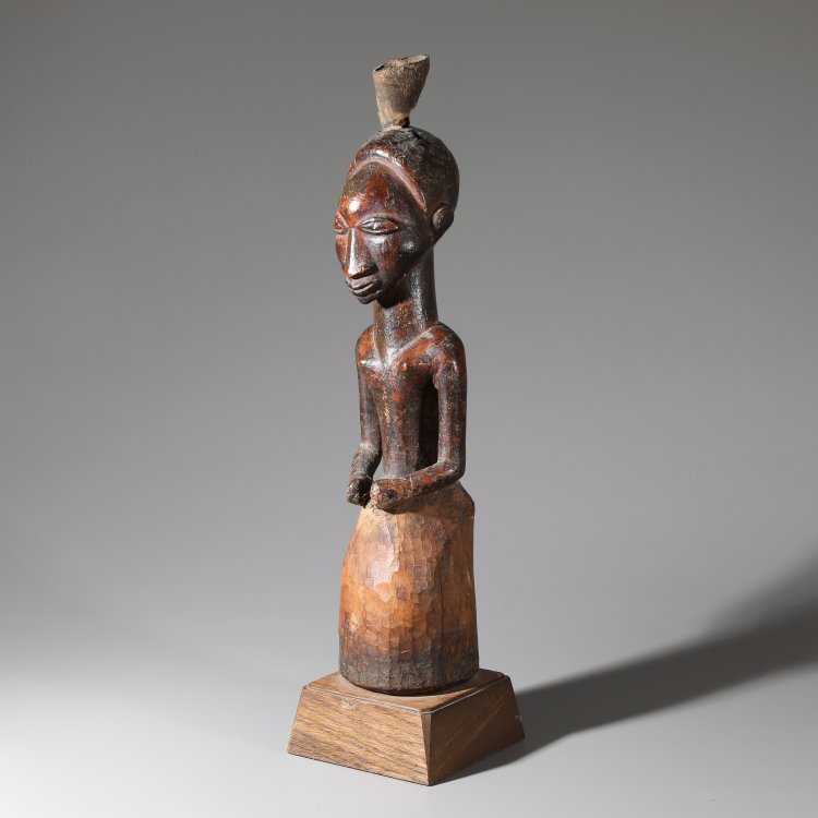 Hauptbild zu Objekt, Ahnenfigur, Kusu, Demokratische Republik Kongo, K-14 12