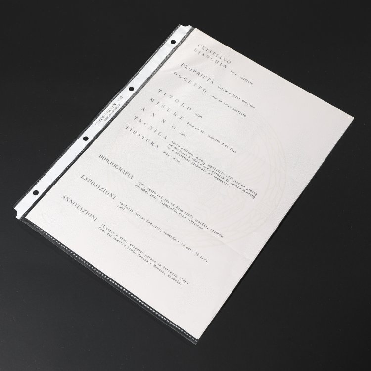 Bild 6 zu Objekt, Gef&auml;&szlig; mit Stopfen Nido, 1997, Cristiano Bianchin, K-14 103