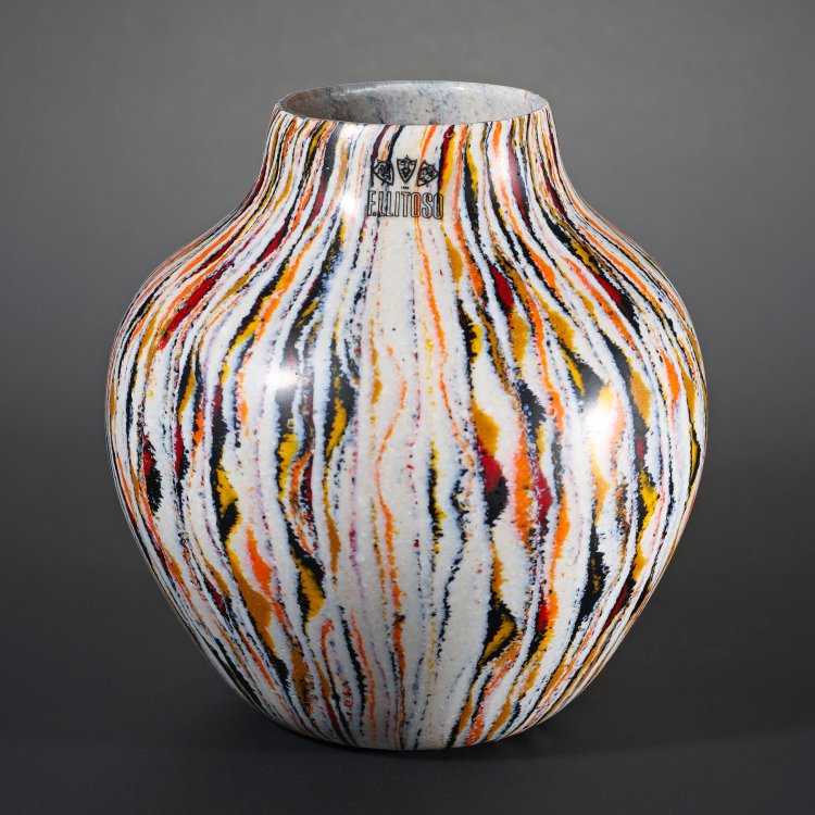 Hauptbild zu Objekt, Unikat-Vase Fiori Alieni, 2010, Lorenzo Tartari, Marty, Murano, K-14 106