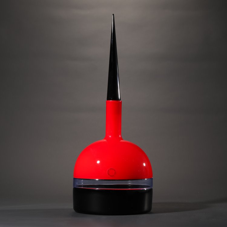 Hauptbild zu Objekt, Flasche mit Stopfen Tuuli, Timo Sarpaneva, Venini & C., Murano, K-14 113