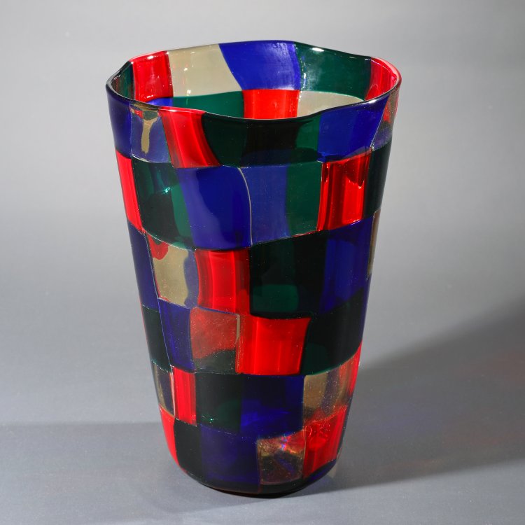 Hauptbild zu Objekt, Dappled Vase, Fulvio Bianconi, Venini & C., Murano, K-14 95