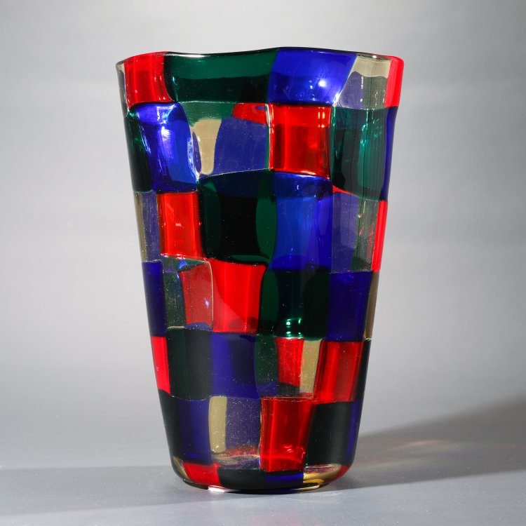 Bild 2 zu Objekt, Dappled Vase, Fulvio Bianconi, Venini & C., Murano, K-14 95