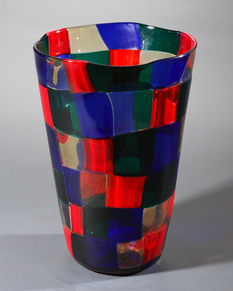 Bild 4 zu Objekt, Dappled Vase, Fulvio Bianconi, Venini & C., Murano, K-14 95