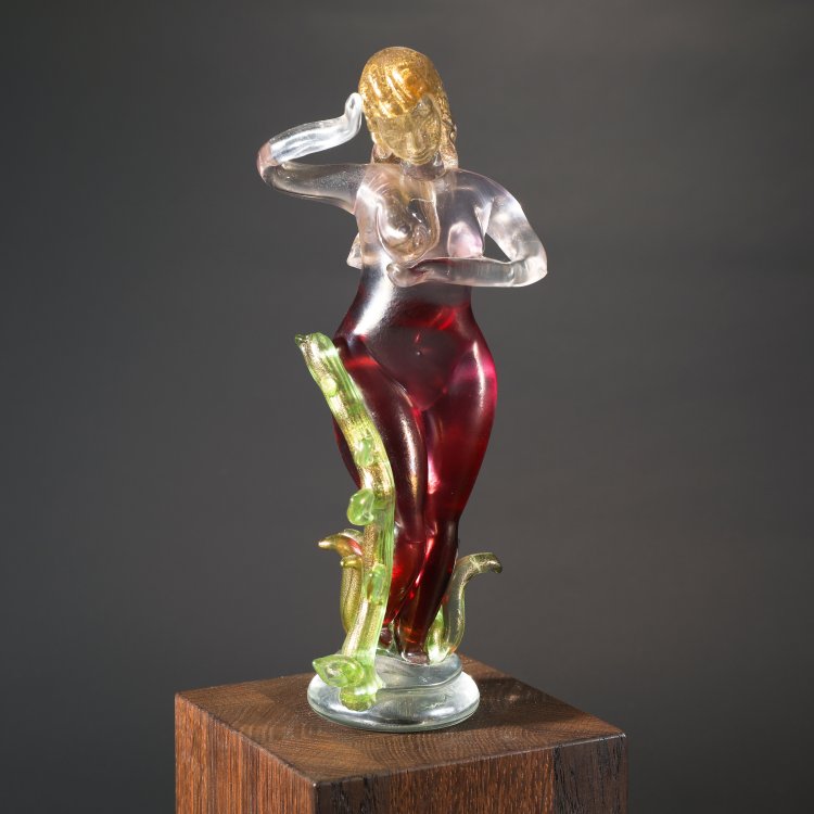 Bild 1 zu Objekt, Weibliche Figur, Ermanno Nason, Nason, Ermanno, Murano, K-14 73