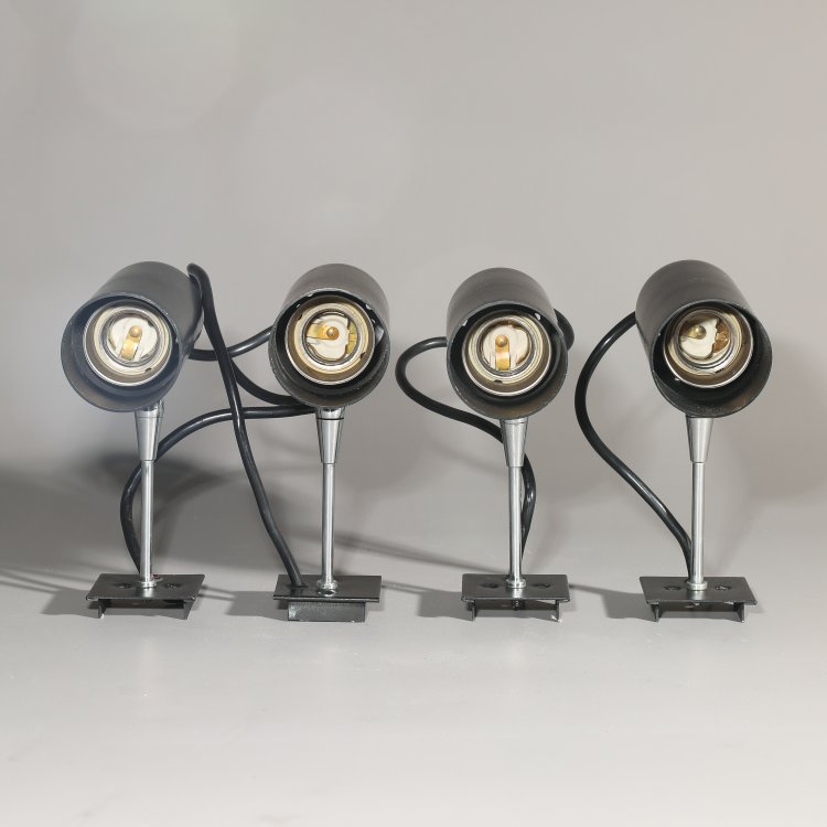 Bild 1 zu Objekt, 4 Wandleuchten / Strahler Modell Nr. 36, Gino Sarfatti, Arteluce, K-14 582