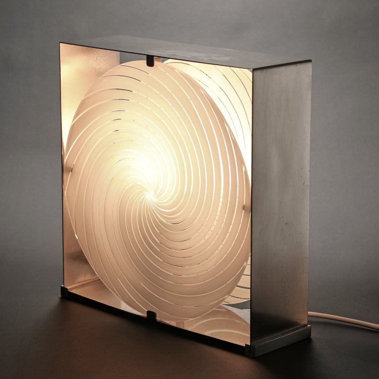 Hauptbild zu Objekt, Tischleuchte Modell LT 217, Carlo Nason, Mazzega, K-14 577