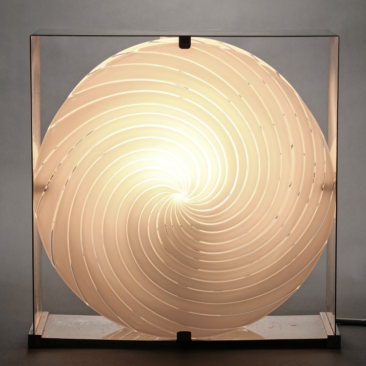 Bild 1 zu Objekt, Tischleuchte Modell LT 217, Carlo Nason, Mazzega, K-14 577