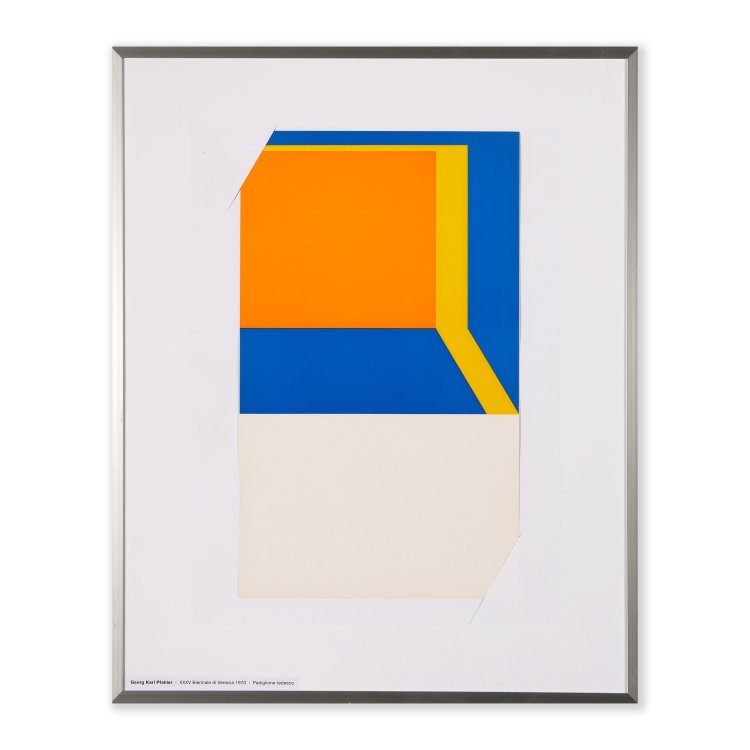 Bild 1 zu Objekt, Mappe XXXV. Biennale di Venezia, 1970, Heinz Mack,Georg Karl Pfahler,G&uuml;nther Uecker,Thomas Lenk, K-14 306