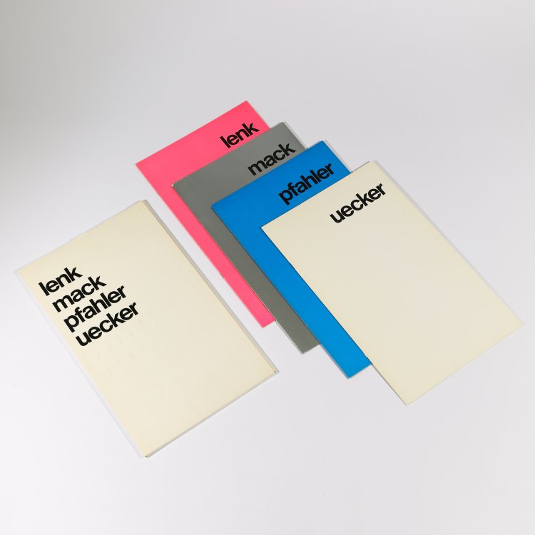 Bild 4 zu Objekt, Mappe XXXV. Biennale di Venezia, 1970, Heinz Mack,Georg Karl Pfahler,G&uuml;nther Uecker,Thomas Lenk, K-14 306