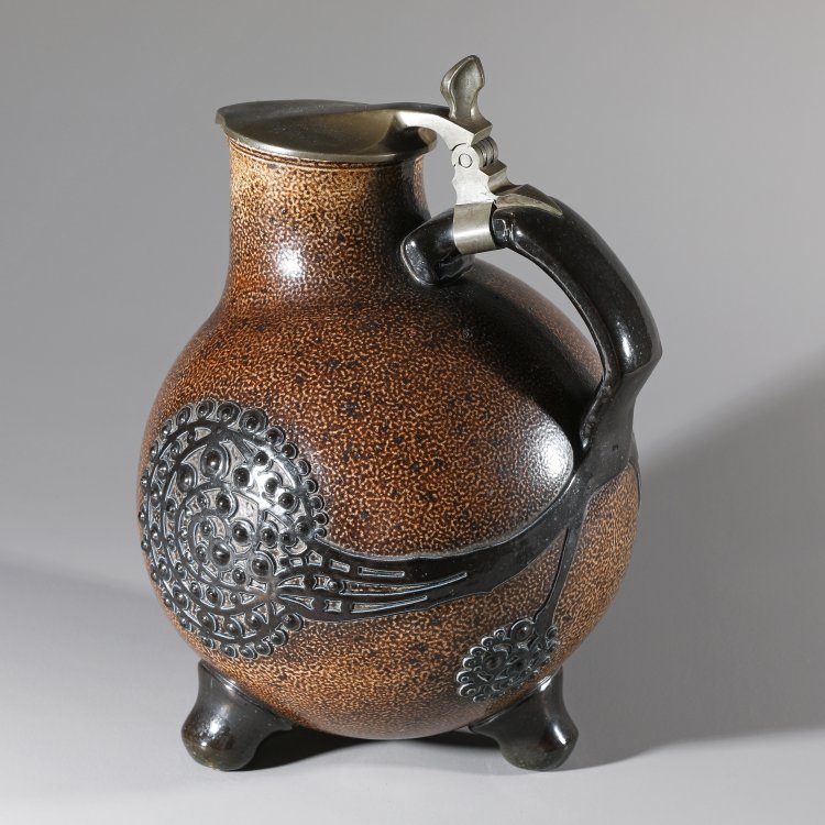 Hauptbild zu Objekt, Kanne, Richard Riemerschmid, Merkelbach, Grenzhausen, K-14 131