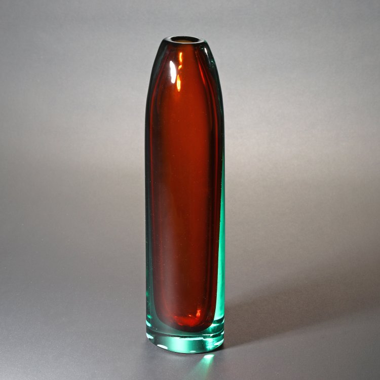 Hauptbild zu Objekt, Vase Sommerso, Flavio Poli, Seguso Vetri d'Arte, Murano, K-14 89