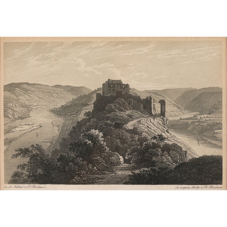 Bild 3 zu Objekt, Three colored aquatint etchings, Johann Carl Bodmer (after), K-14 234