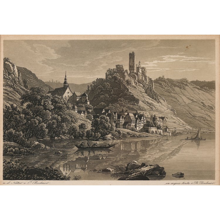 Bild 4 zu Objekt, Three colored aquatint etchings, Johann Carl Bodmer (after), K-14 234