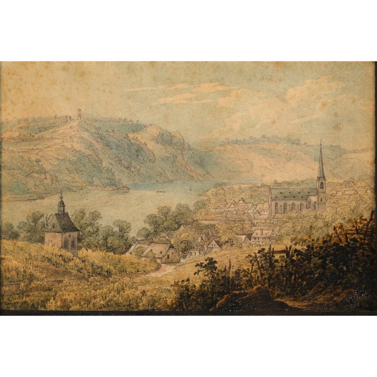 Bild 5 zu Objekt, Three colored aquatint etchings, Johann Carl Bodmer (after), K-14 234