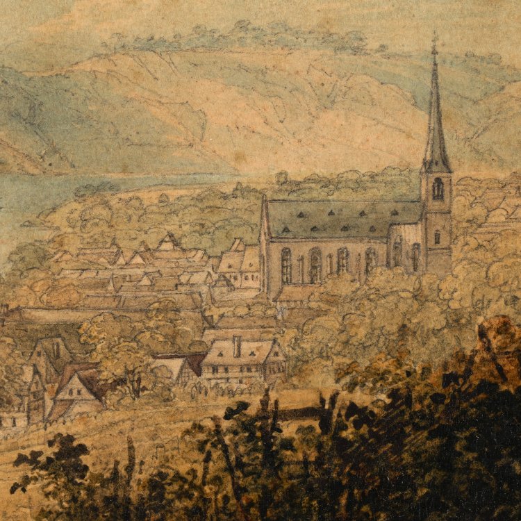 Bild 8 zu Objekt, Three colored aquatint etchings, Johann Carl Bodmer (after), K-14 234