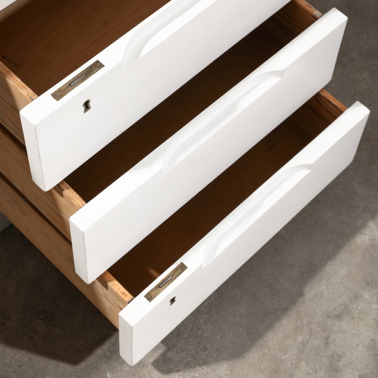 Bild 2 zu Objekt, Schreibtisch Modell 500, Alvar Aalto, Huenekalu-Ja Rakennusty&ouml;tehdas Oy, K-14 517