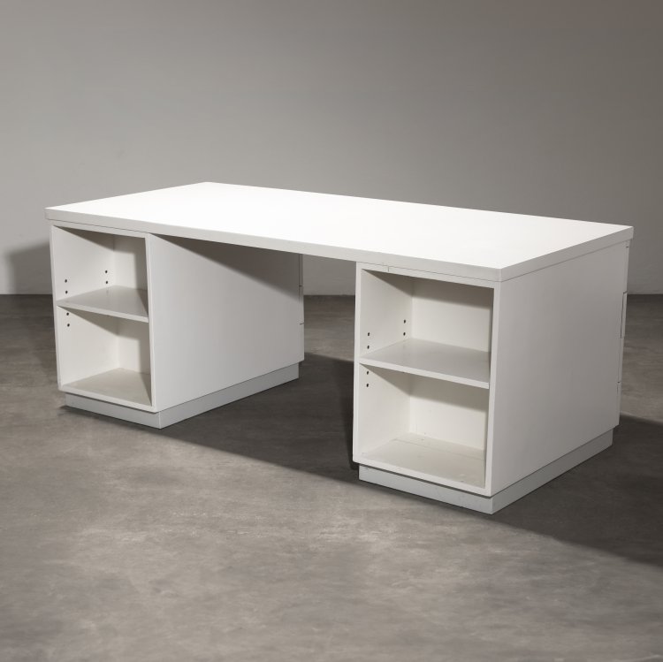 Bild 3 zu Objekt, Schreibtisch Modell 500, Alvar Aalto, Huenekalu-Ja Rakennusty&ouml;tehdas Oy, K-14 517