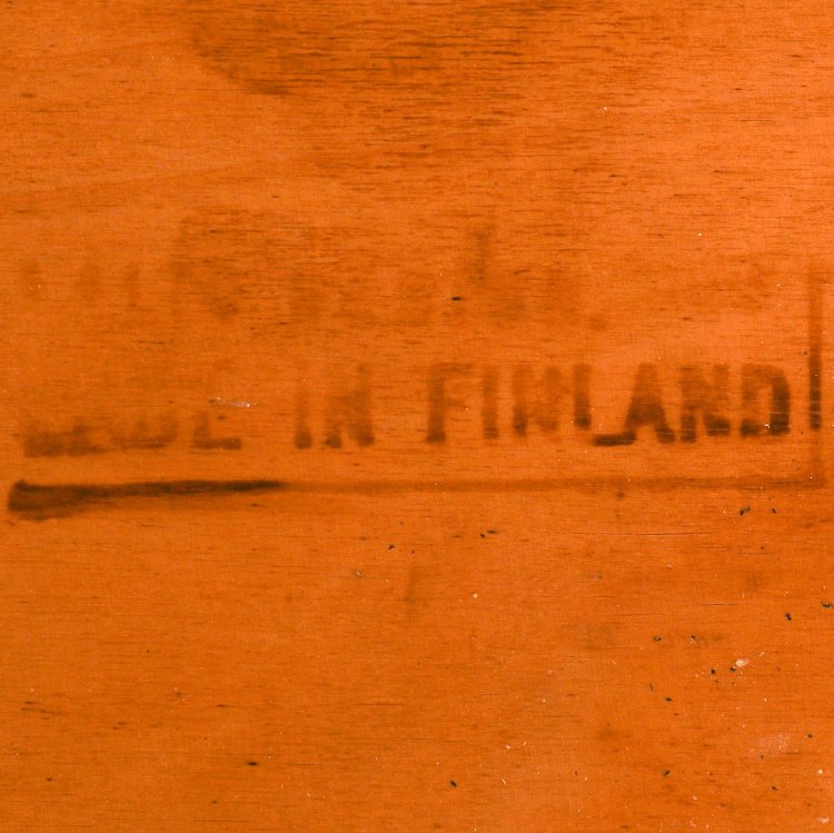 Bild 4 zu Objekt, Schreibtisch Modell 500, Alvar Aalto, Huenekalu-Ja Rakennusty&ouml;tehdas Oy, K-14 517