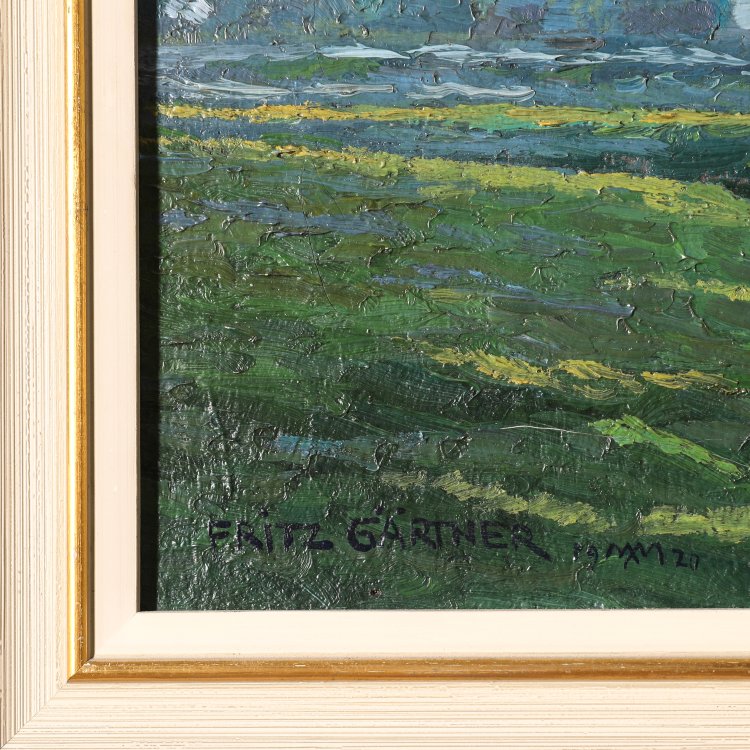 Bild 3 zu Objekt, Autumn foggy morning. 1920., Fritz G&auml;rtner, K-14 233