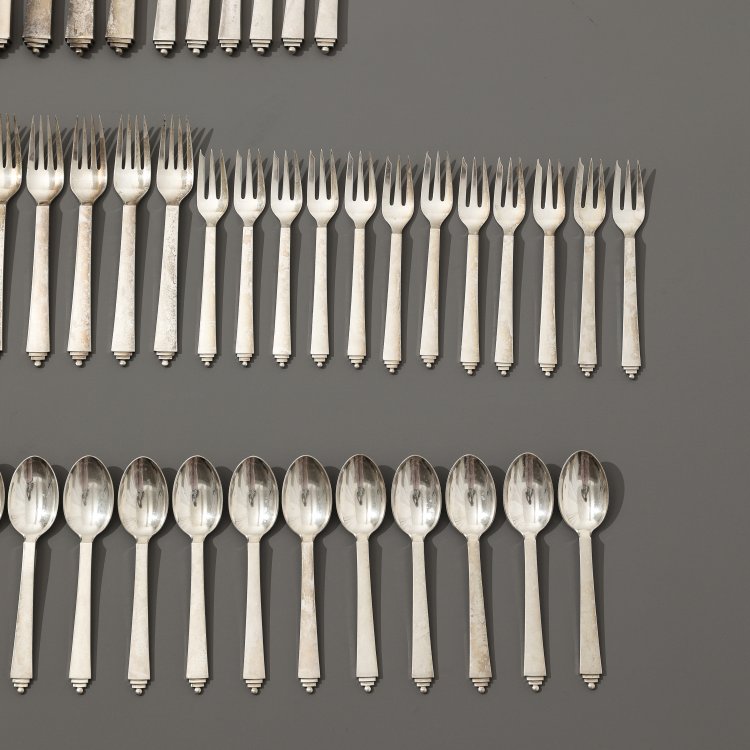 Bild 2 zu Objekt, Besteck, Modell Pyramide, Harald Nielsen, Georg Jensen, K-14 39