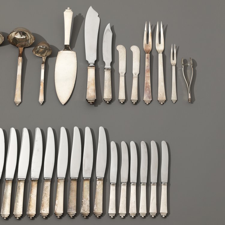 Bild 3 zu Objekt, Besteck, Modell Pyramide, Harald Nielsen, Georg Jensen, K-14 39