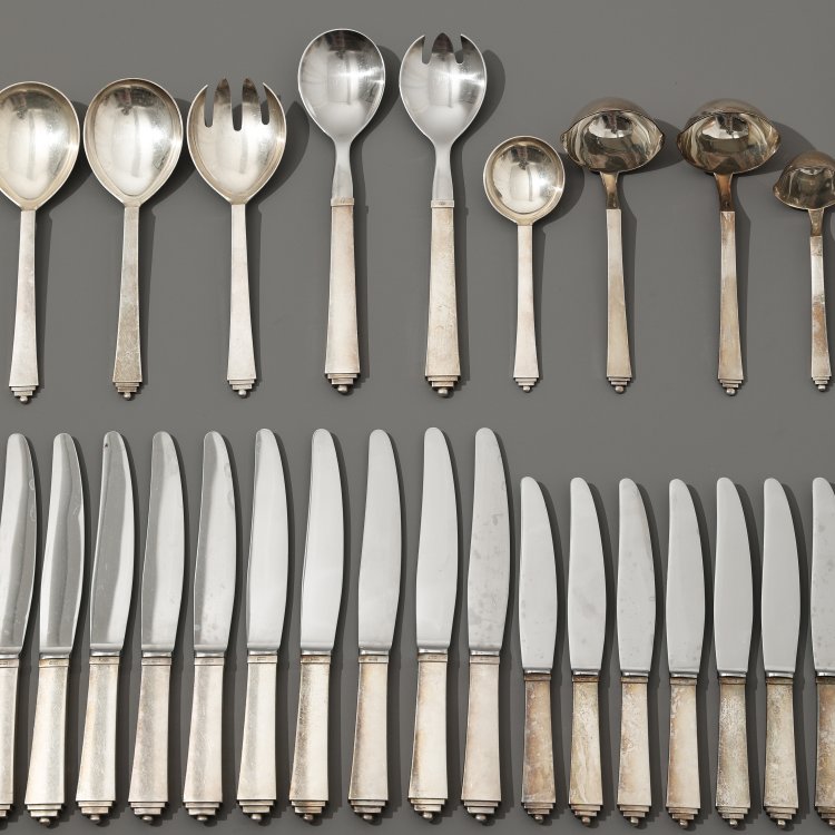 Bild 4 zu Objekt, Besteck, Modell Pyramide, Harald Nielsen, Georg Jensen, K-14 39