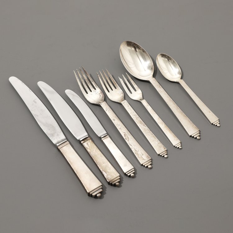 Bild 5 zu Objekt, Besteck, Modell Pyramide, Harald Nielsen, Georg Jensen, K-14 39