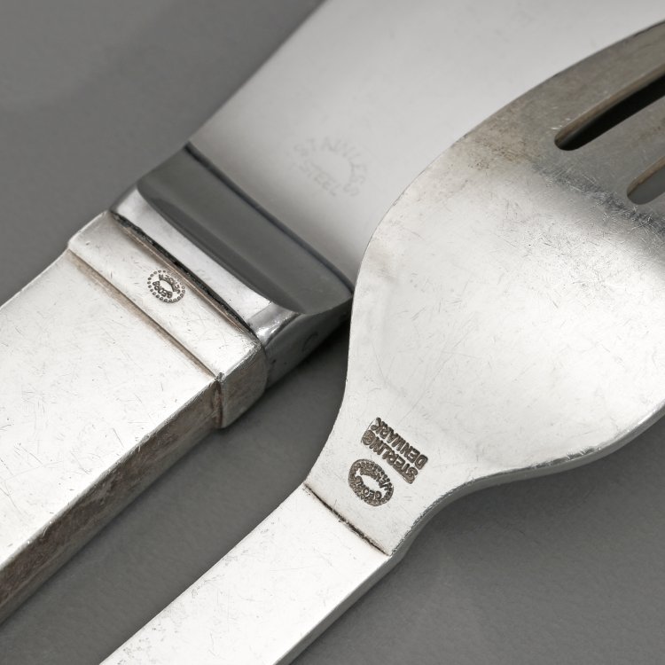 Bild 6 zu Objekt, Besteck, Modell Pyramide, Harald Nielsen, Georg Jensen, K-14 39