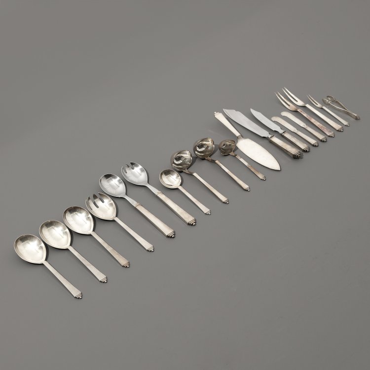 Bild 8 zu Objekt, Besteck, Modell Pyramide, Harald Nielsen, Georg Jensen, K-14 39