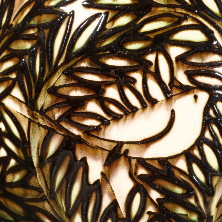 Bild 1 zu Objekt, Vase Karlsruher Majolika, Max Laeuger, K-14 135