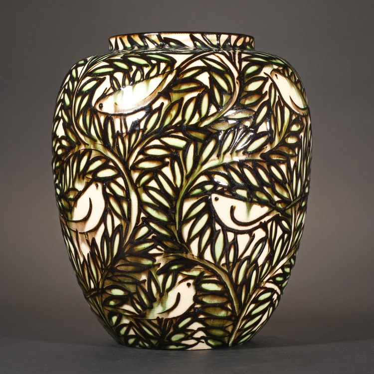 Bild 2 zu Objekt, Vase Karlsruher Majolika, Max Laeuger, K-14 135