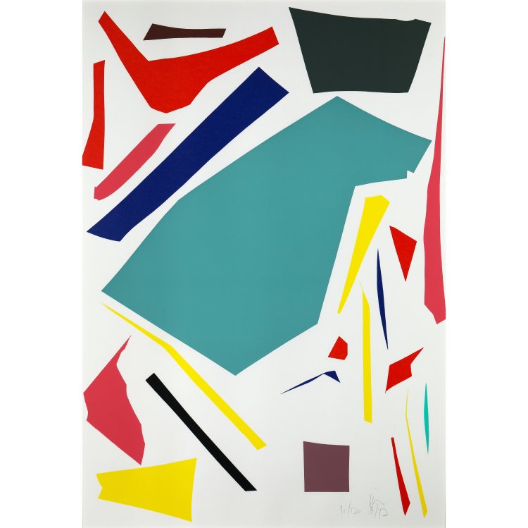 Hauptbild zu Objekt, Messerschnitte, 1993, Klaus Wolf (Imi) Knoebel, K-14 364