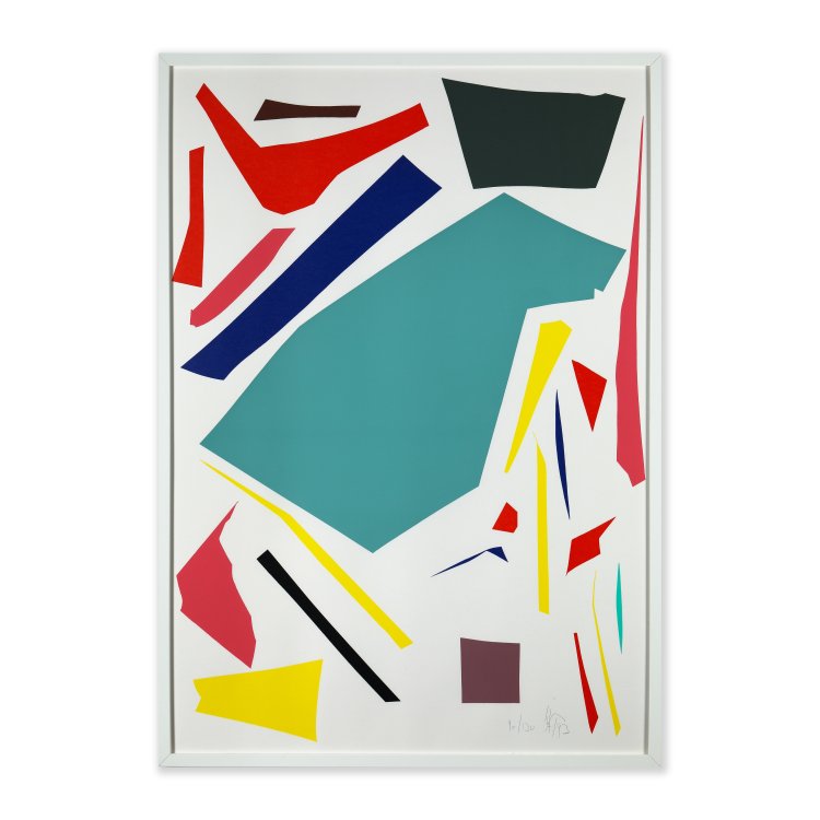 Bild 1 zu Objekt, Messerschnitte, 1993, Klaus Wolf (Imi) Knoebel, K-14 364