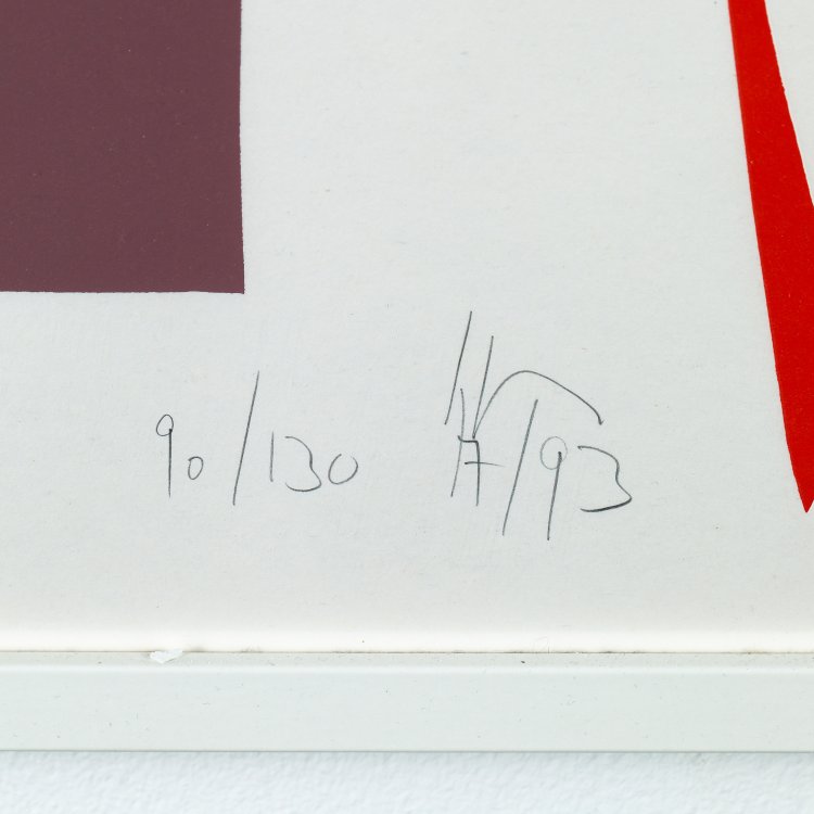 Bild 2 zu Objekt, Messerschnitte, 1993, Klaus Wolf (Imi) Knoebel, K-14 364