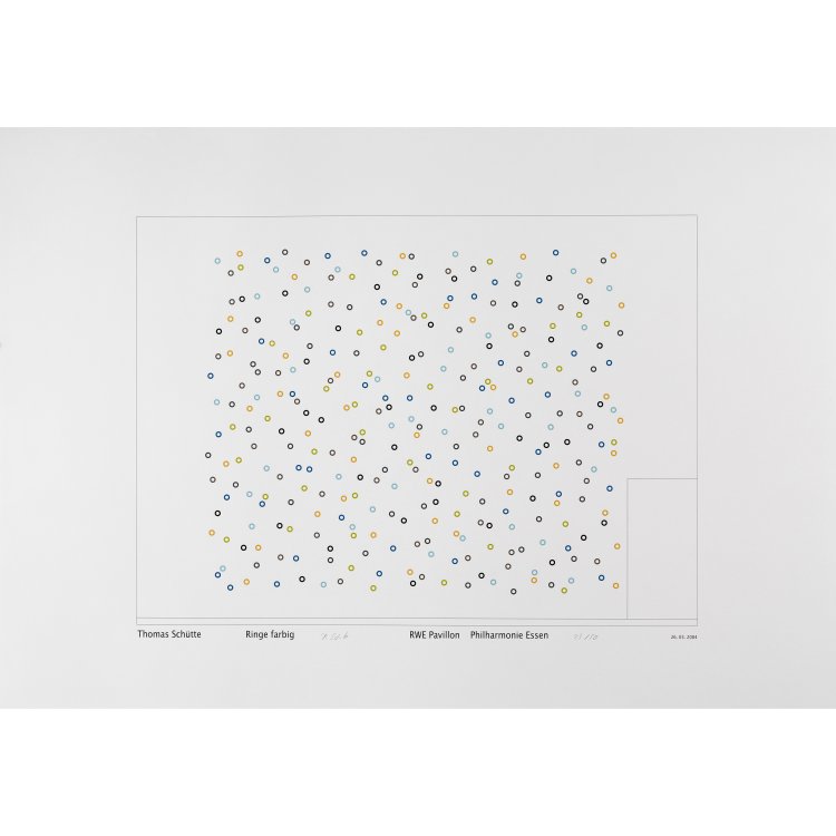 Hauptbild zu Objekt, Ringe Farbig, 2004, Thomas Sch&uuml;tte, K-14 372