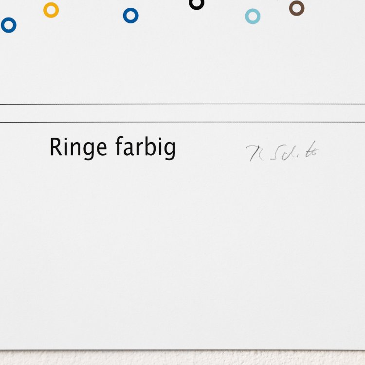 Bild 2 zu Objekt, Ringe Farbig, 2004, Thomas Sch&uuml;tte, K-14 372