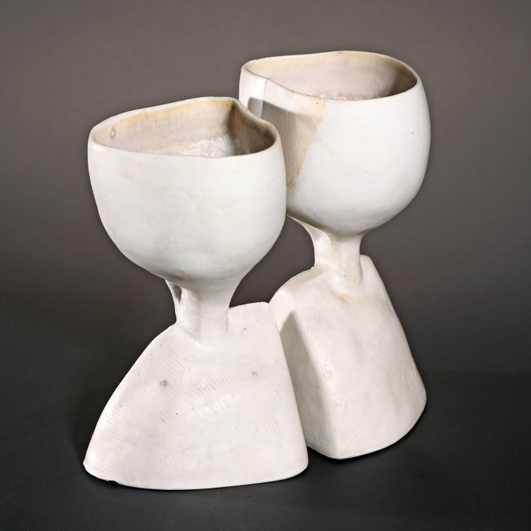 Hauptbild zu Objekt, 2 Goblets, Ruth Duckworth, K-14 211