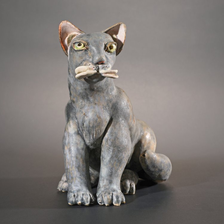 Bild 1 zu Objekt, Katze, Beate Kuhn, K-14 186