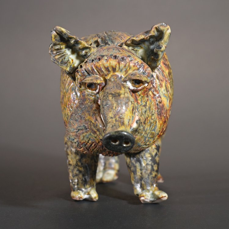 Bild 1 zu Objekt, Jahrestier Wildschwein, Beate Kuhn, K-14 178