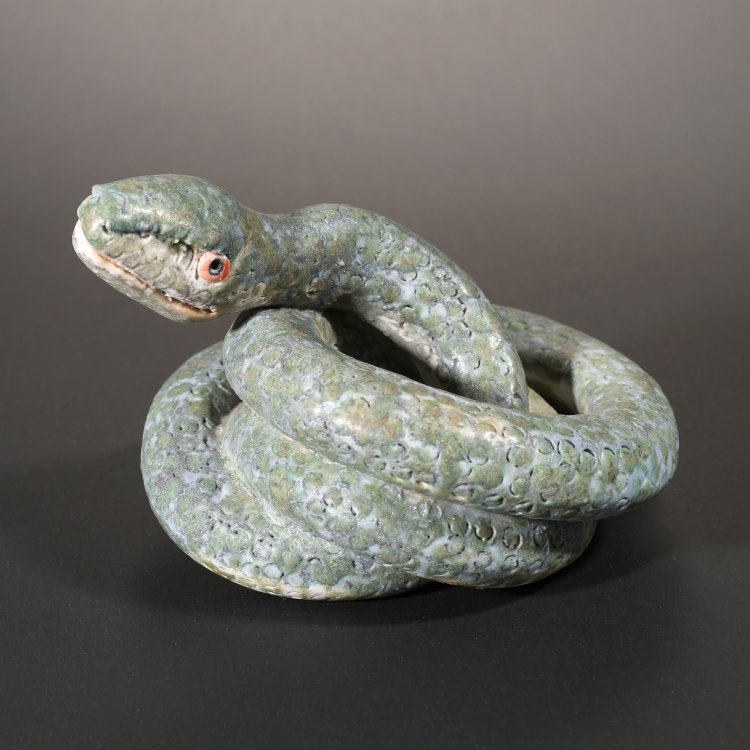 Hauptbild zu Objekt, Jahrestier Schlange, Beate Kuhn, K-14 183