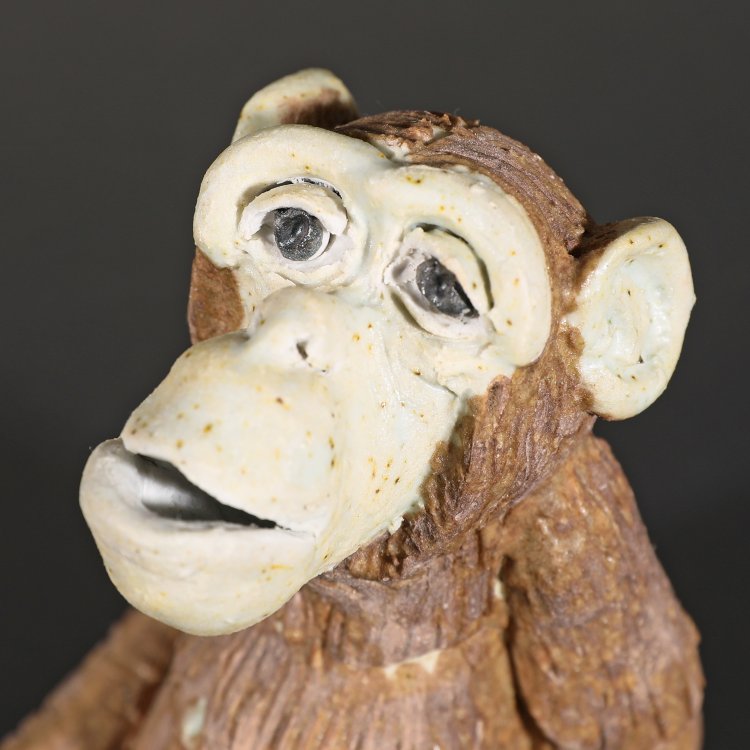 Bild 1 zu Objekt, Jahrestier Affe, Beate Kuhn, K-14 182