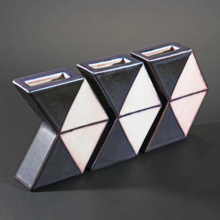 Hauptbild zu Objekt, 3 Vasen, Karl Scheid, K-14 162