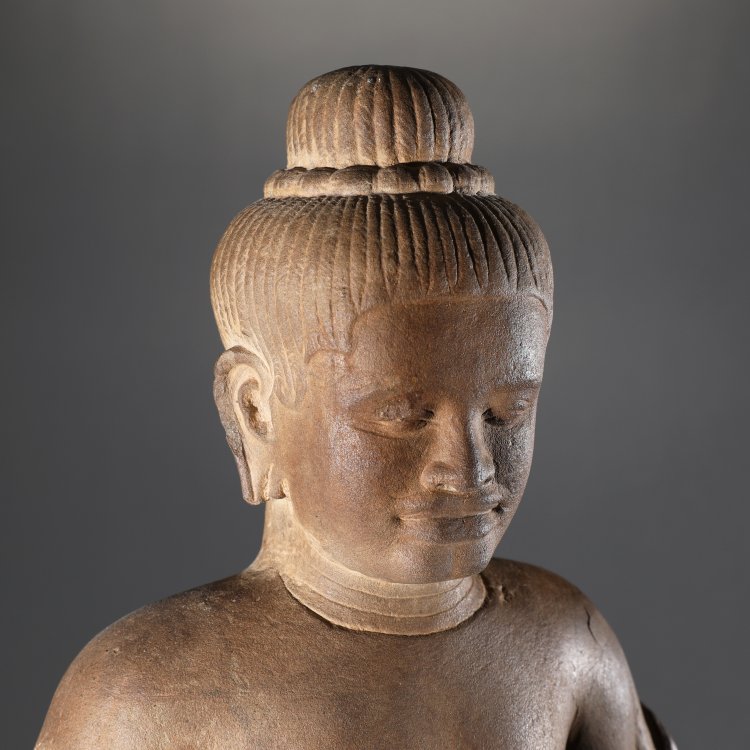 Bild 1 zu Objekt, Figur des vierarmigen Vishnu, K-14 6