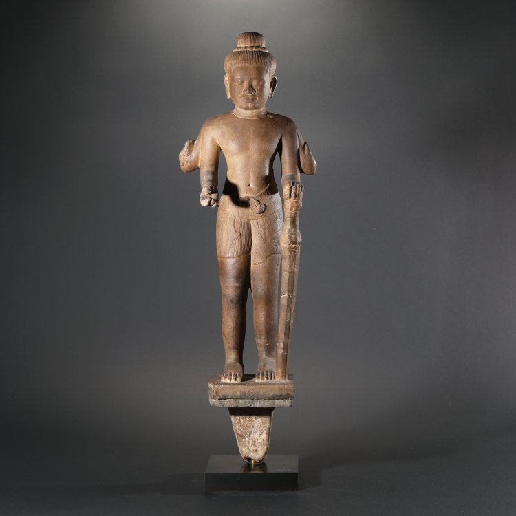 Bild 2 zu Objekt, Figur des vierarmigen Vishnu, K-14 6